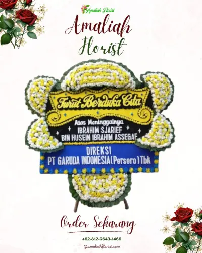 Papan Bunga Duka di Cangkring
